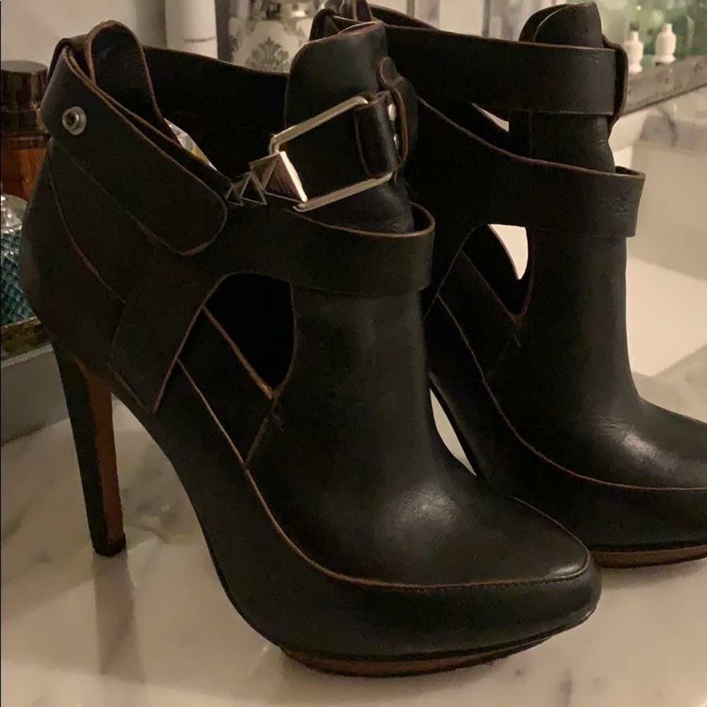 Badgley Mischa (Mark and James) Leather Booties